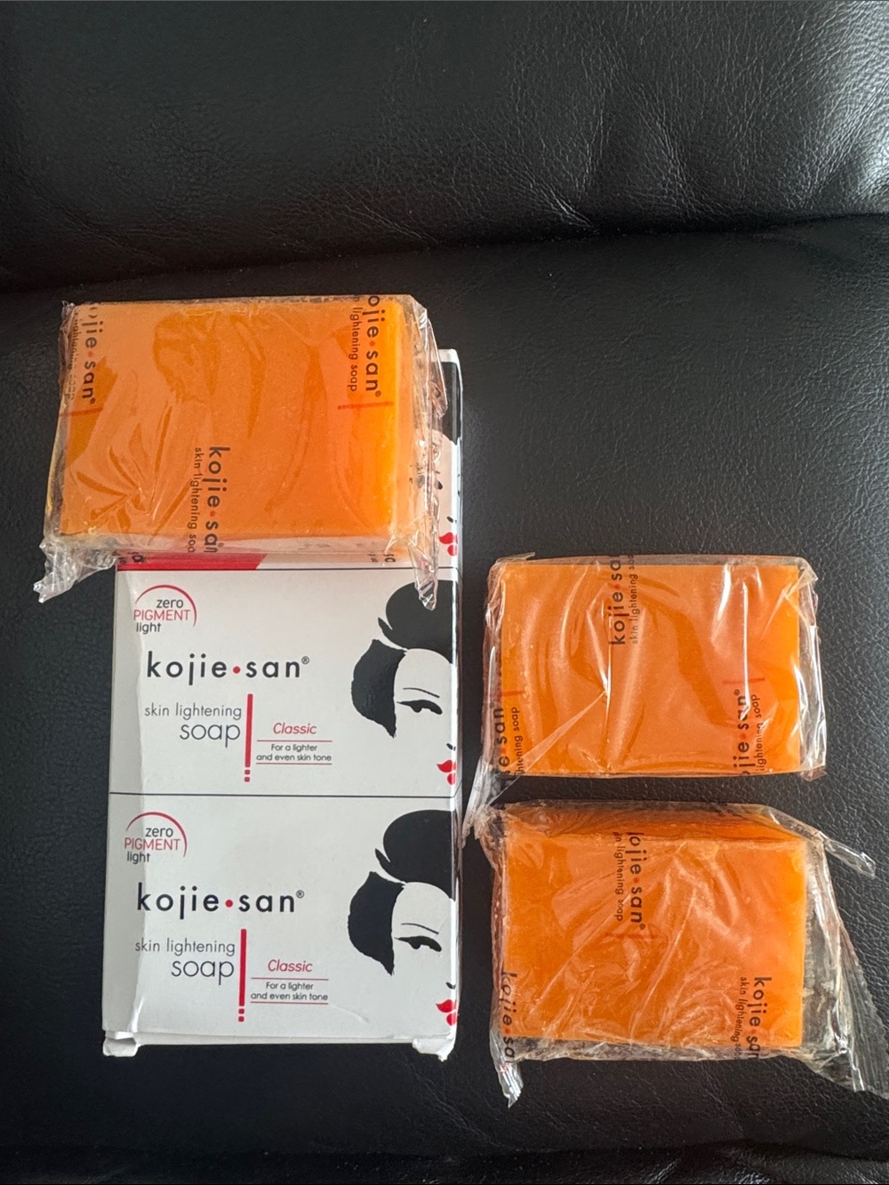 Kojie·san Orange Skin Lightening Soap - Classic 3pcs in One box